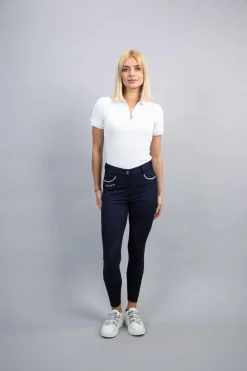 Femme Harcour Jaltika Pantalon equitation fix system grip