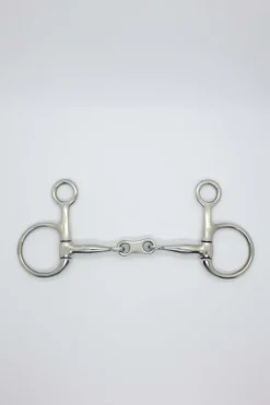 Harcour Mors Baucher double brisure lien plat 11mm