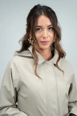 Femme Harcour Tweeta Long Trench Coat